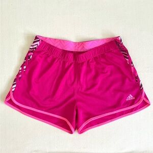 Adidas Women's Vibrant Pink Athletic Shorts